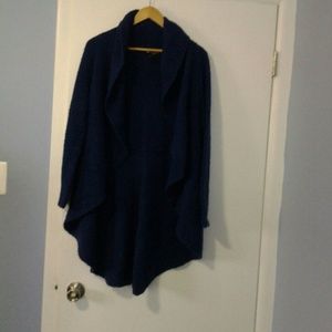 Purple sweater jacket