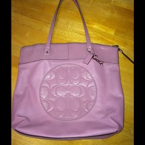 Mauve Coach Purse