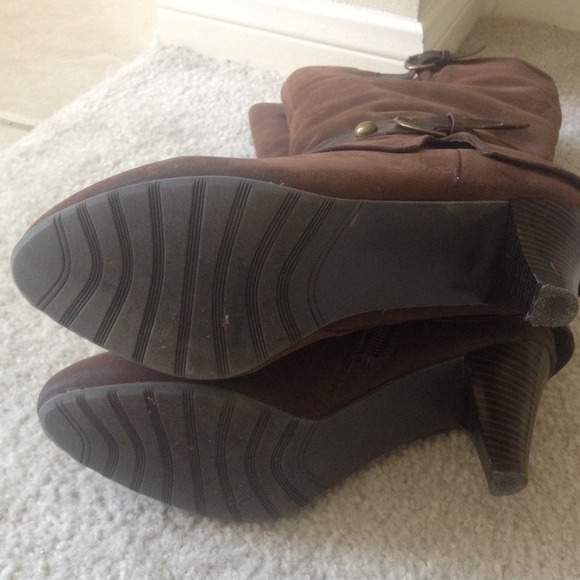 Brown Suede Boots - Picture 3 of 3