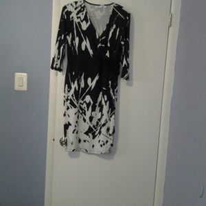 NY&CO. Black and white dress