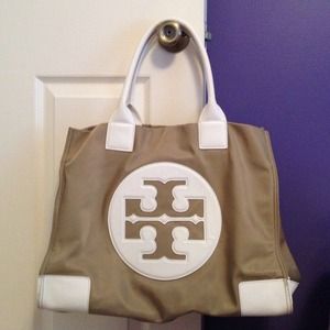 Authentic Tory Burch nylon tote!