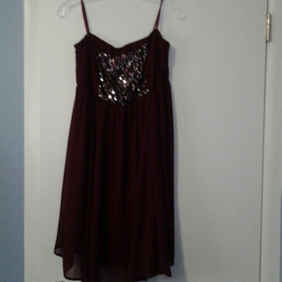 Torrid burgundy dress - Picture 1 of 2