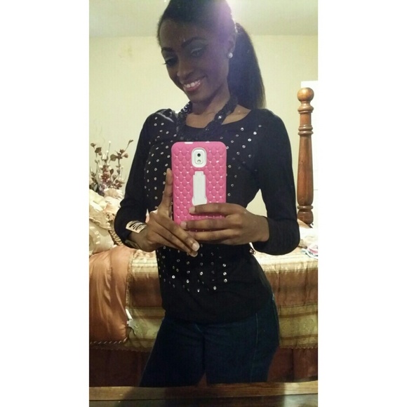 Long sleeve fringe back shirt - Picture 2 of 3