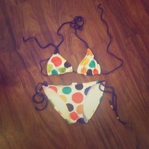 Target polka dot bikini!!