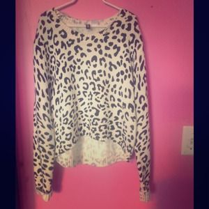 Leopard sweater