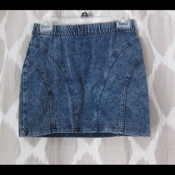 Denim skirt