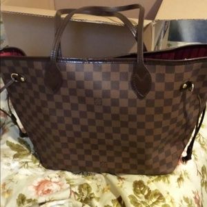 MM neverfull azur ebene