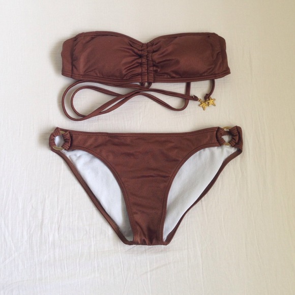 Billabong Bandeau Bikini Set Size Small - Picture 1 of 4