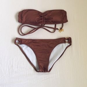 Billabong Bandeau Bikini Set Size Small