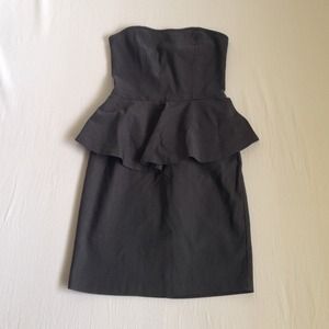 Forever 21 Peplum Body Con Dress Size Small