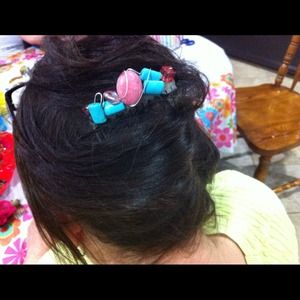 Beautiful handmade hair comb