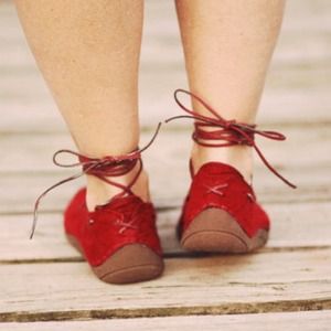Red Leather Shoes
