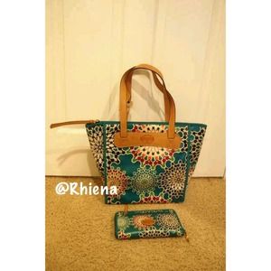 Fossil Hand Bag set with wallet