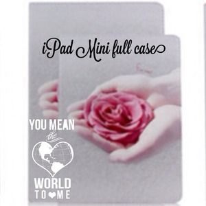 Oh so pretty iPad mini leather case
