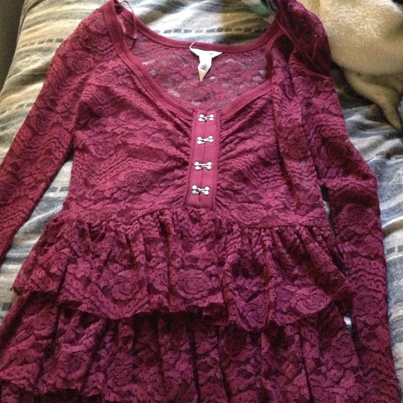 Lace shirt