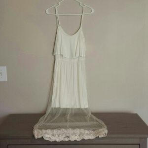 Lace maxi sundress