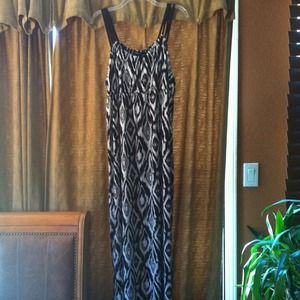 Maxi dress with rope straps~