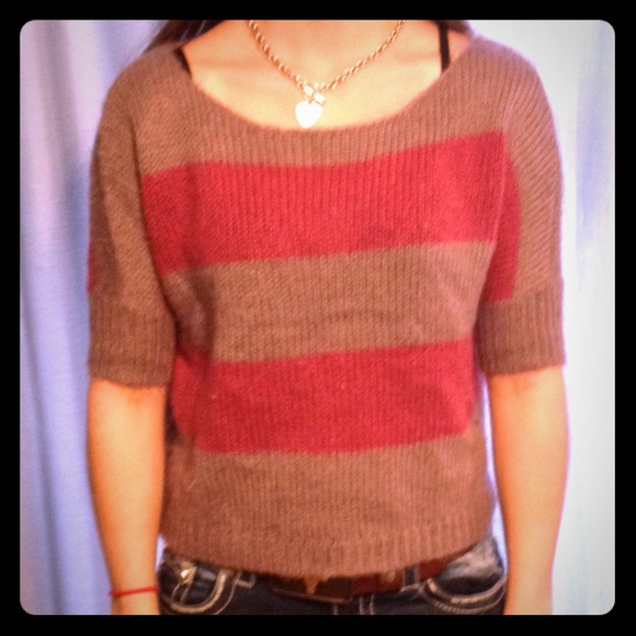 American Eagle Striped Sweater