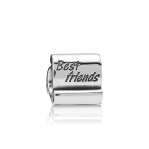 Pandora charm "best friend scroll"