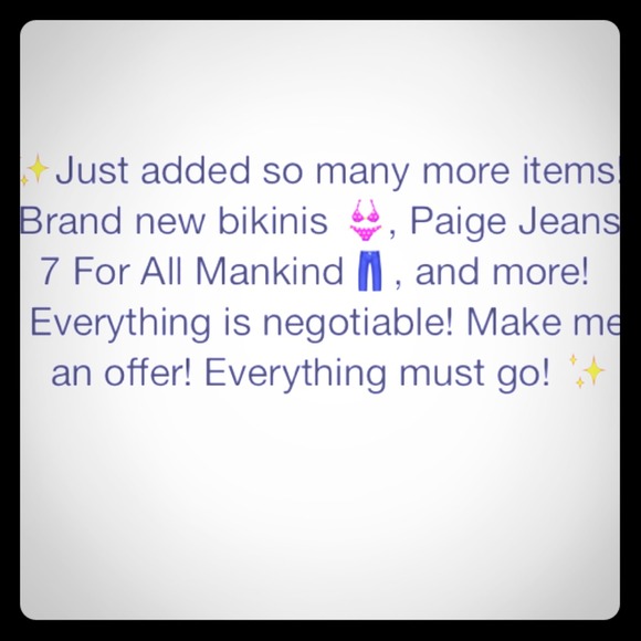 Everything must go! Make me an offer!