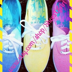 Tie Dye Shoes