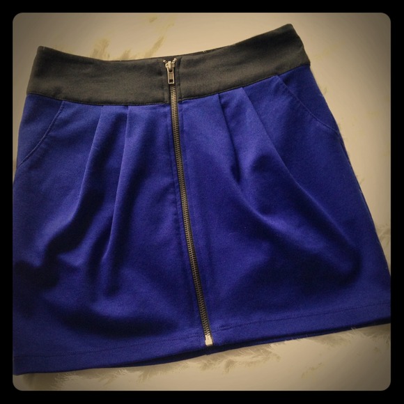 Royal blue skirt!!!!