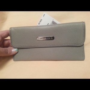 Pearl Grey Michael K. Wallet