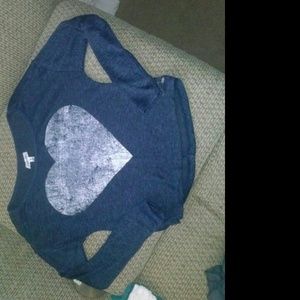 Aeropotale Heart sweater shirt