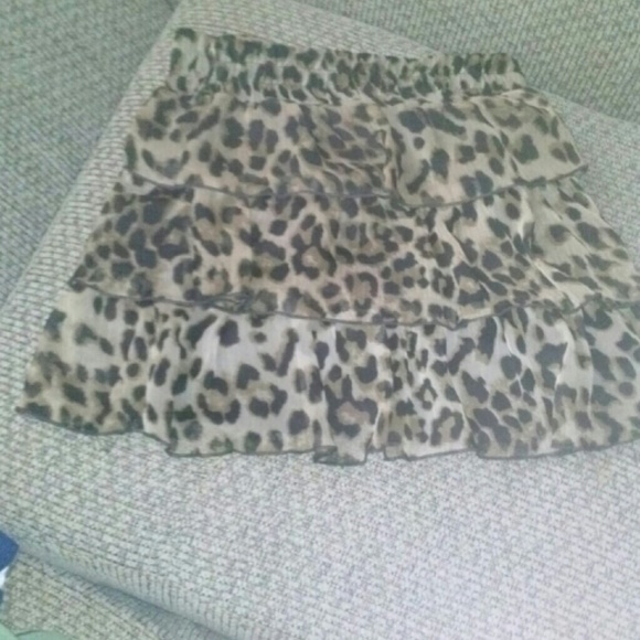Cheetah skirt