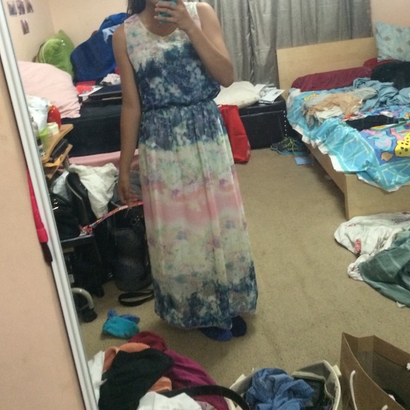 Brandy Melville Tie Dye Maxi Dress - Picture 2 of 2
