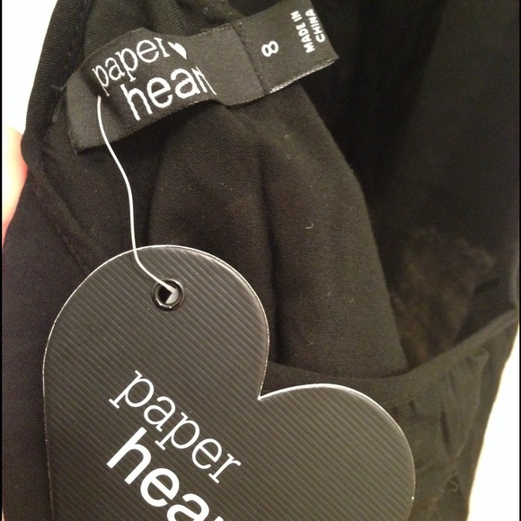 LF Lace bottom T strap backless top black - Picture 3 of 4