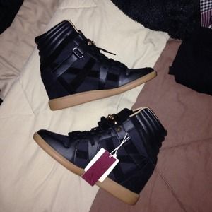 Lowered Brand new Zara shoes wedge sneakers 7.5