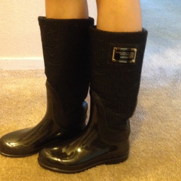 Authentic Marc Jacob rain boots.