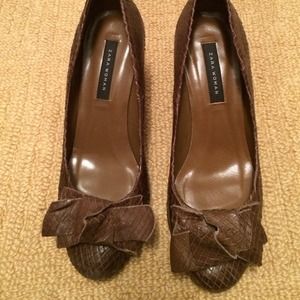 Brown ZARA shoes