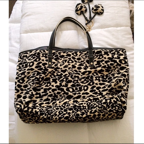 🚫SOLD🚫 Juicy Couture leopard tote - Picture 2 of 4