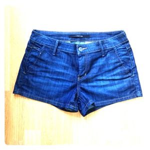Dark denim Joe's shorts. Size 27.