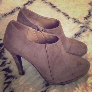 Gray Booties