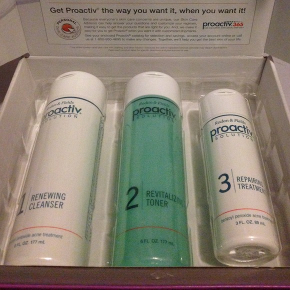 3 month supply Proactiv.