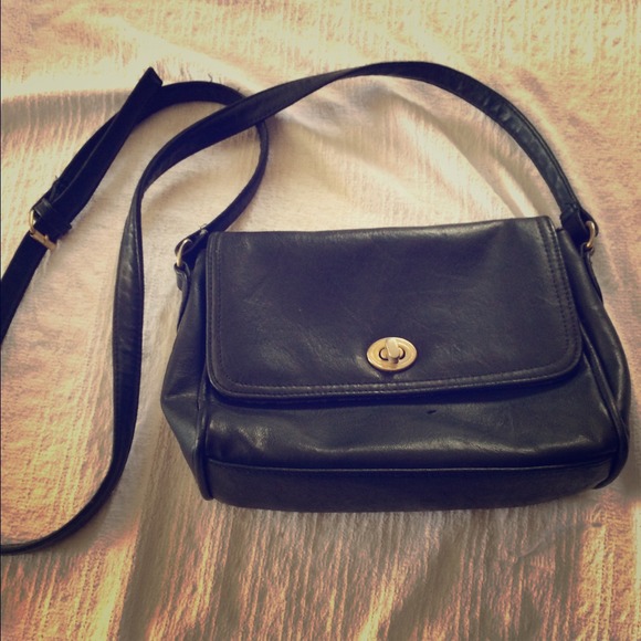 Black small crossbody bag