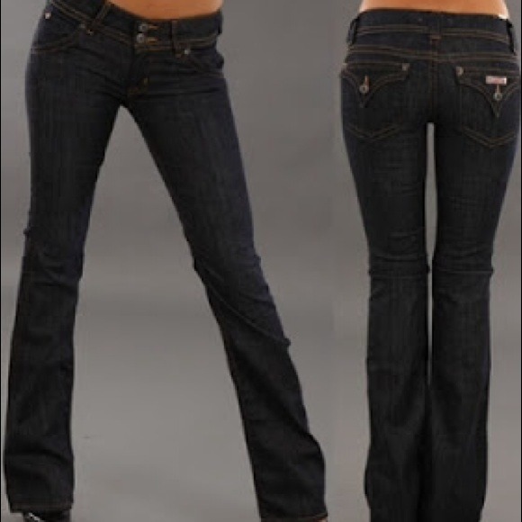 🚫SOLD🚫Hudson bootcut jeans med dark wash 🇬🇧