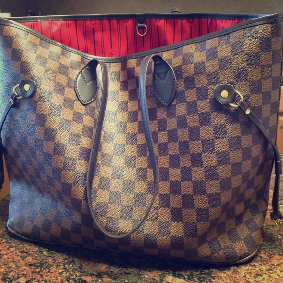 SOLD-SOLD Neverfull LV brown!