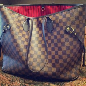 SOLD-SOLD Neverfull LV brown!