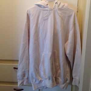 oversized white sweater!