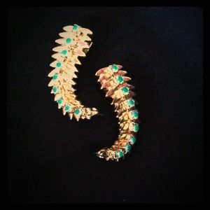Gold ear cuffs!