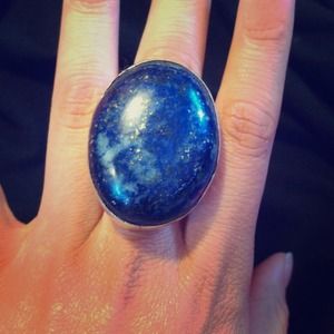 💢SOLD💢 blue stone ring