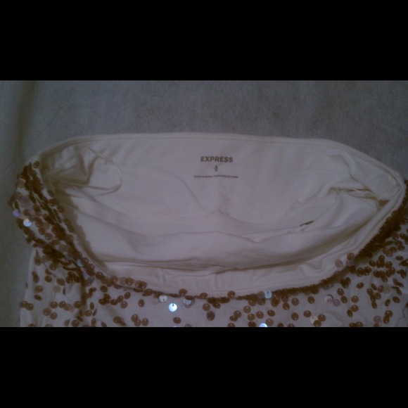 White tube top from Express! - Picture 2 of 3