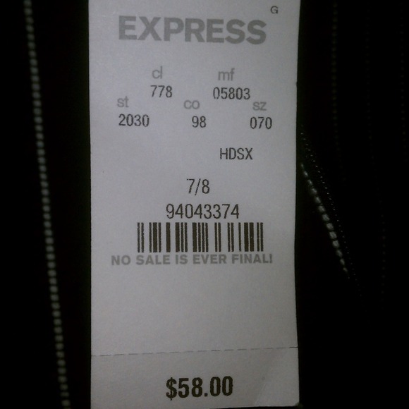 ⚡️REDUCED ⚡️Express black and white dress! - Picture 2 of 3