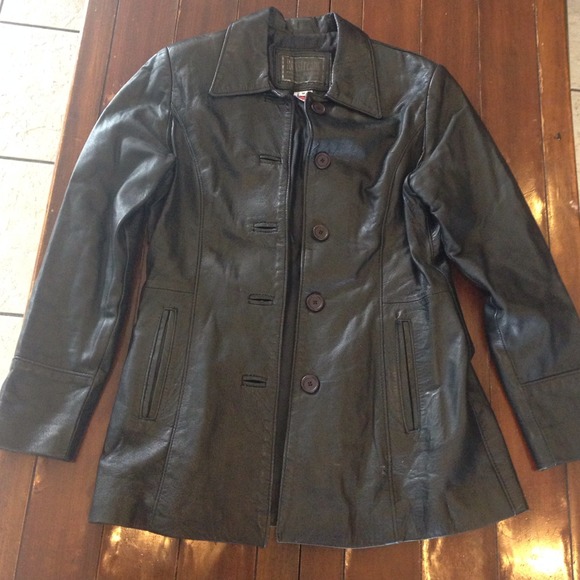 100% genuine leather jacket - Picture 1 of 4