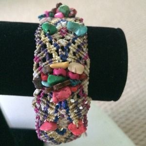 Macrame bracelet hand made new (I make them )
