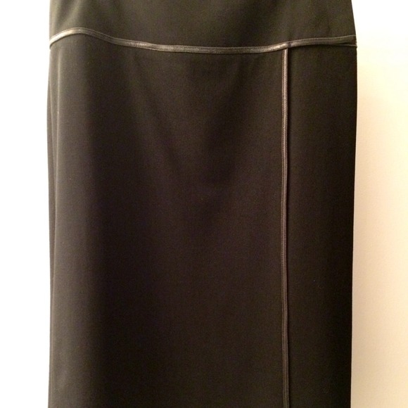 Black Wrap Skirt